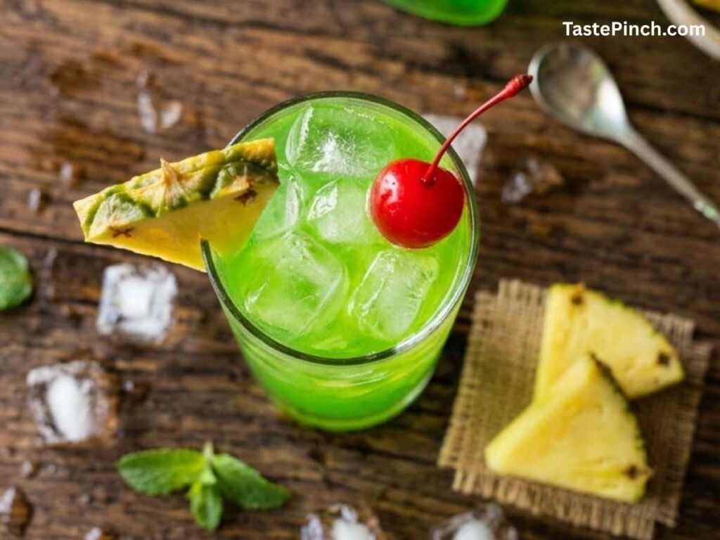 Liquid Maria Juana Recipe – easy Green Cocktail Garnish