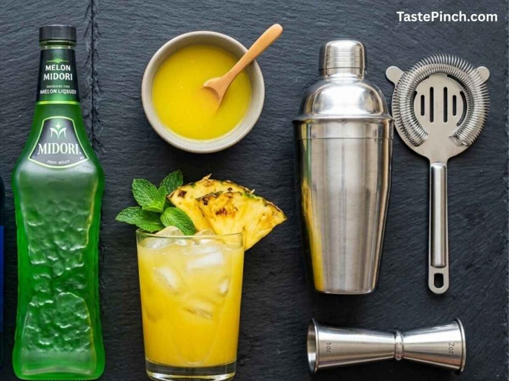 Liquid Maria Juana Recipe – easy Green Cocktail ingredients