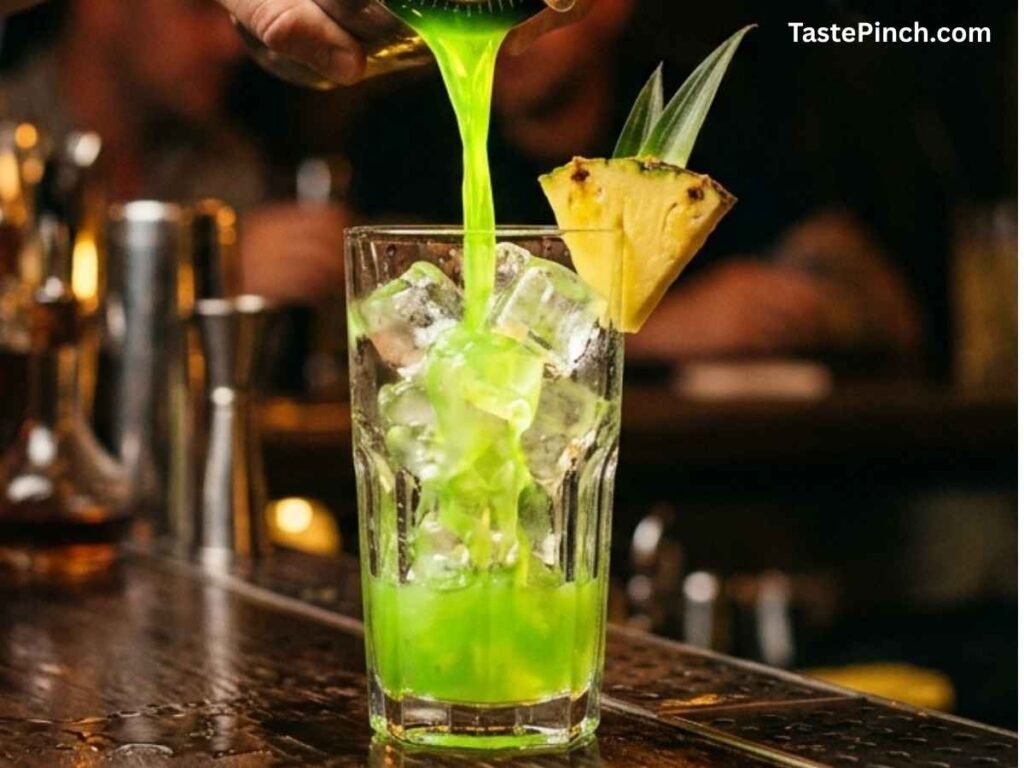 Liquid Maria Juana Recipe – Make in 5 minutes Green Cocktail serving