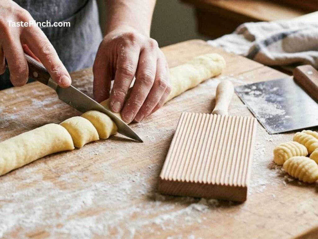 The Best Gluten Free Gnocchi rolling making